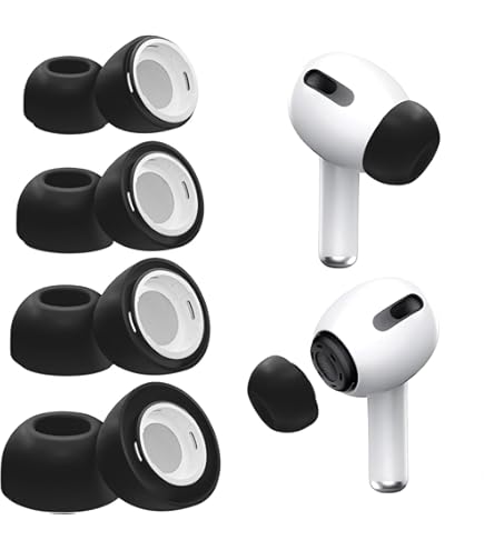 Amazon | [充電ケースにフィット] Airpods Pro用交換用イヤーチップ